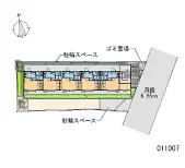 ★手数料０円★富田林市錦織南１丁目　月極駐車場（LP）